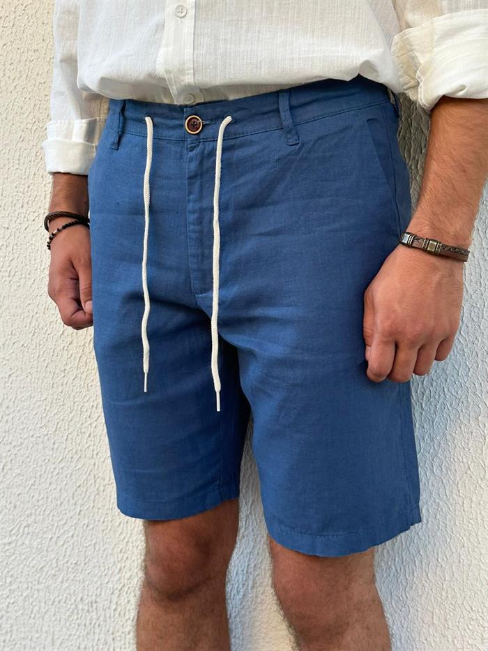 Linen Kumaş %100 Keten Şort