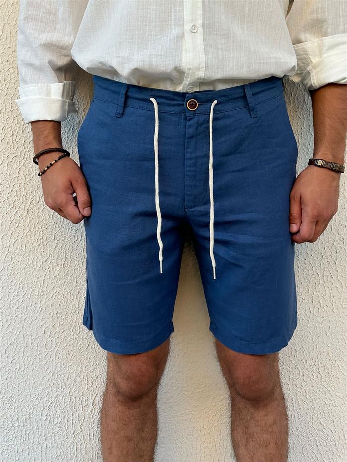 Linen Kumaş %100 Keten Şort