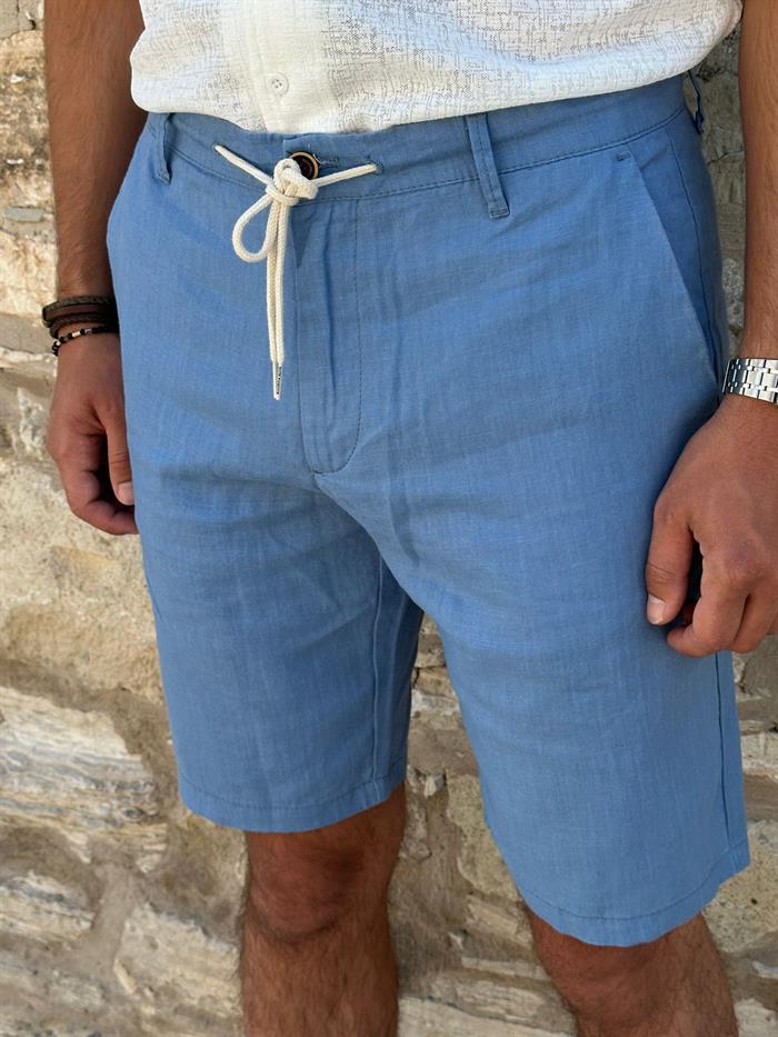 Linen Kumaş %100 Keten Şort