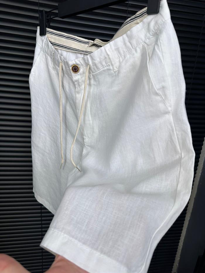 Linen Kumaş %100 Keten Şort