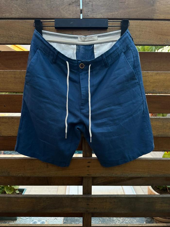 Linen Kumaş %100 Keten Şort