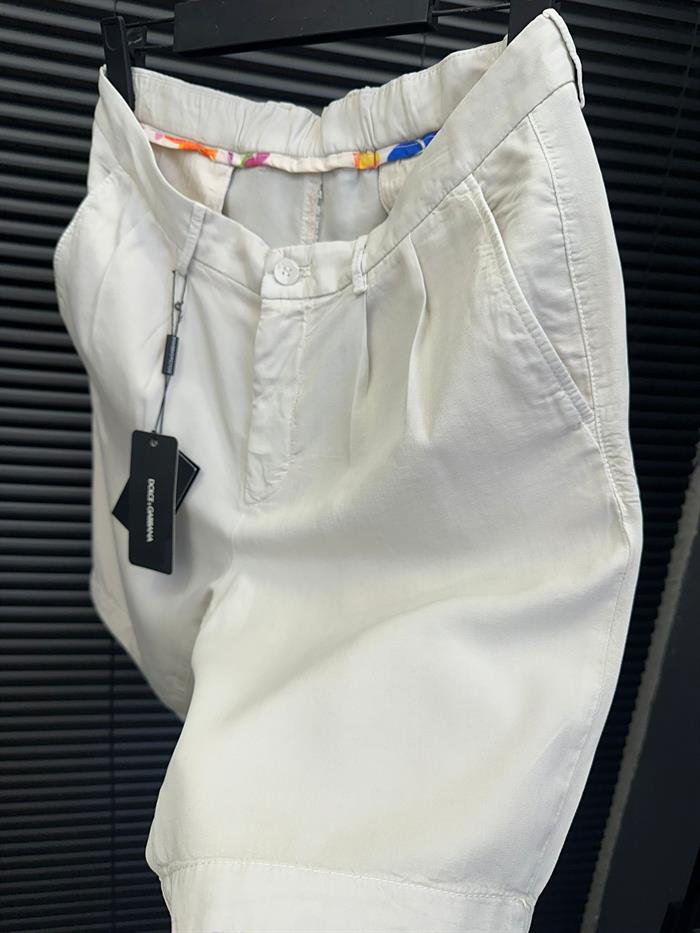 Tencel Kumaş Beli Lastikli Şort