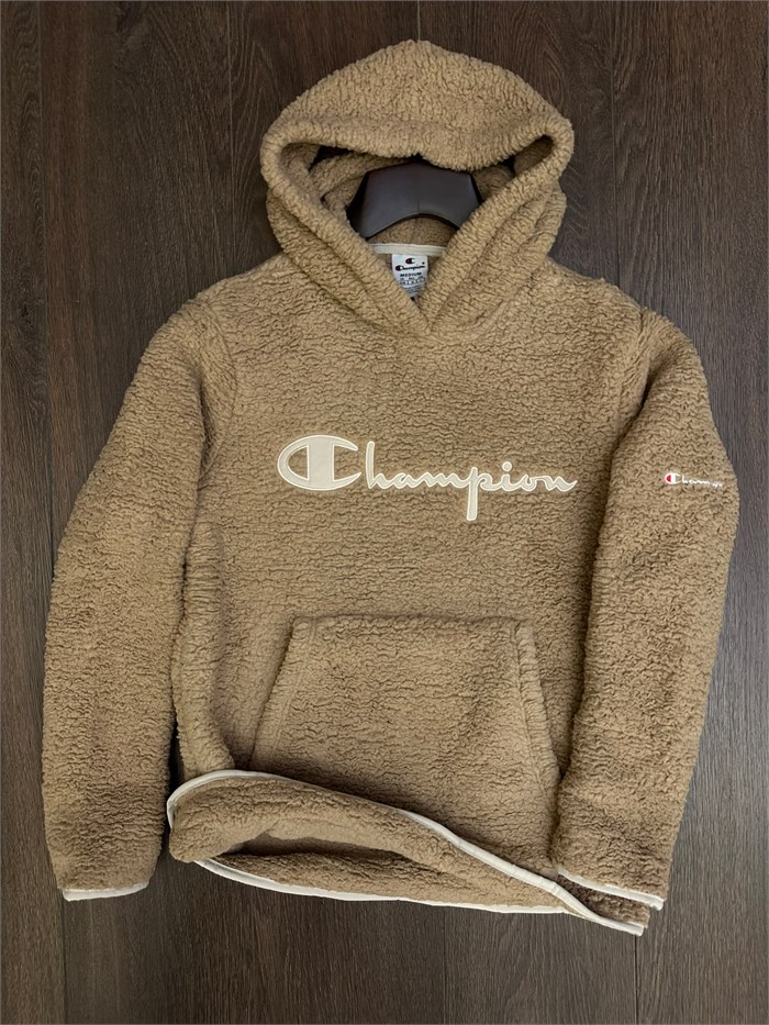 Gögüs Nakış Logolu Peluş Hoddie