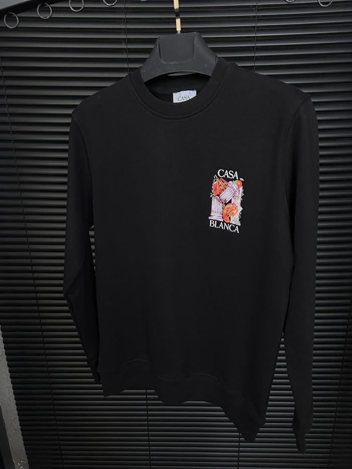 Göğüs Ve Sırt Baskılı Sweatshirt
