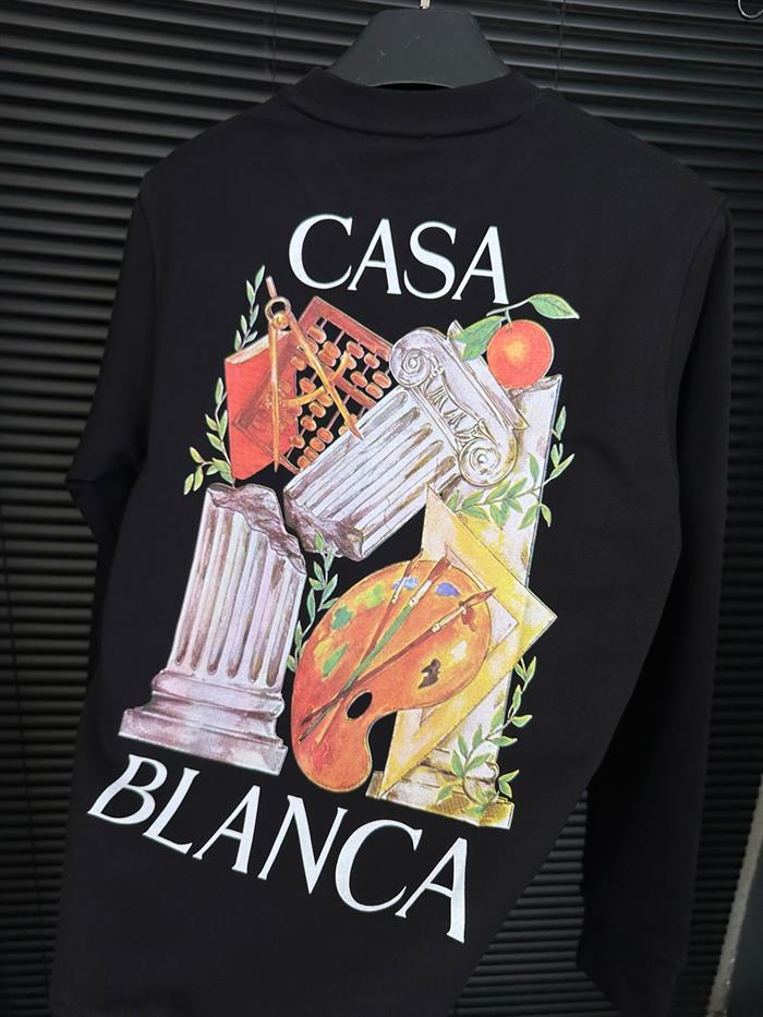 Göğüs Ve Sırt Baskılı Sweatshirt