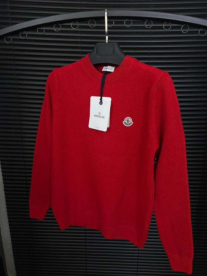 Nakış Kabartma Logolu Yün Kazak