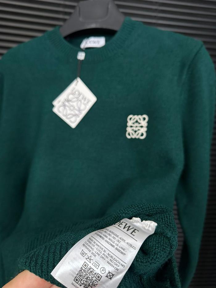 Nakış Kabartma Logolu Yün Kazak