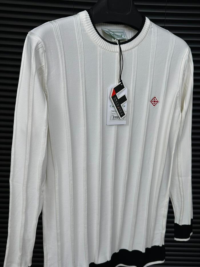 Nakış Logolu Triko Kazak