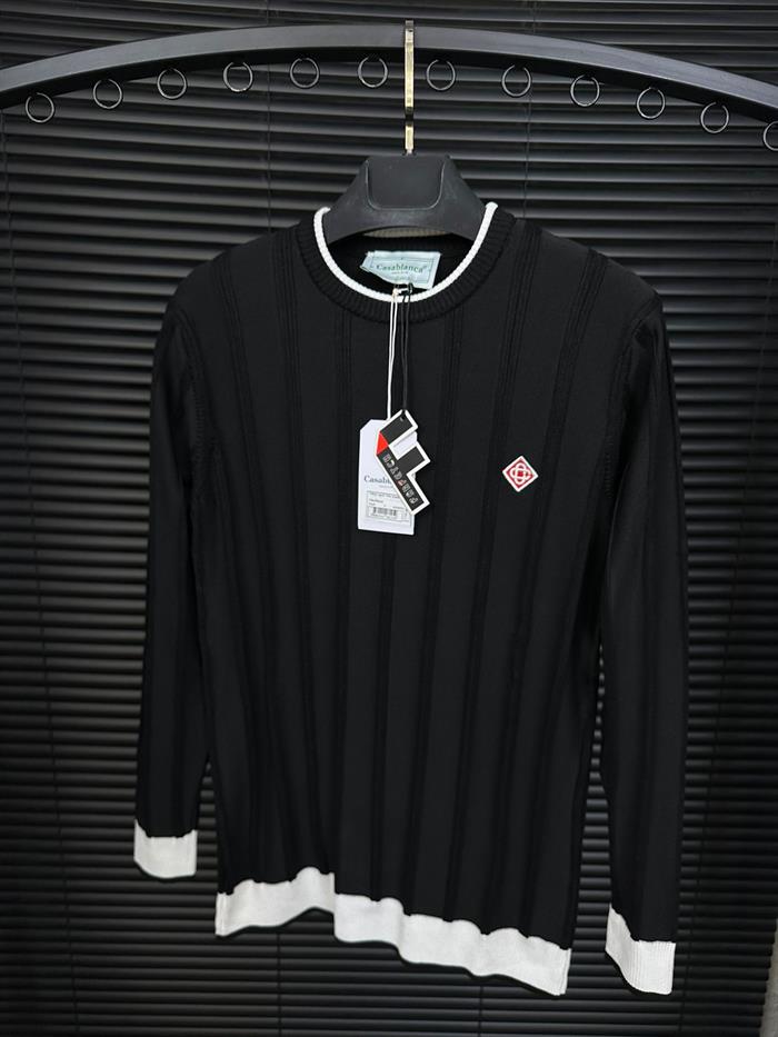 Nakış Logolu Triko Kazak