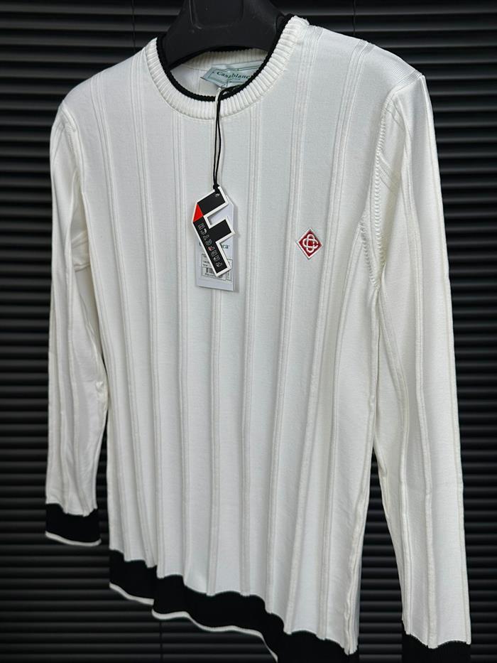 Nakış Logolu Triko Kazak