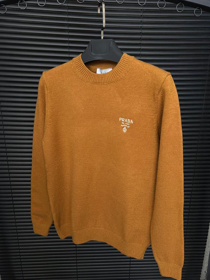 Nakış Logolu Yün Kazak