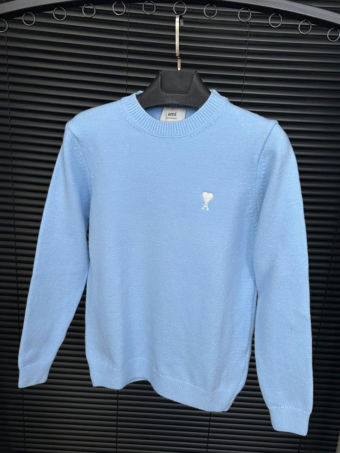 Nakış Logolu Yün Kazak