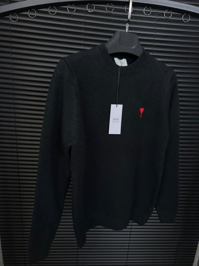 Nakış Logolu Yün Kazak