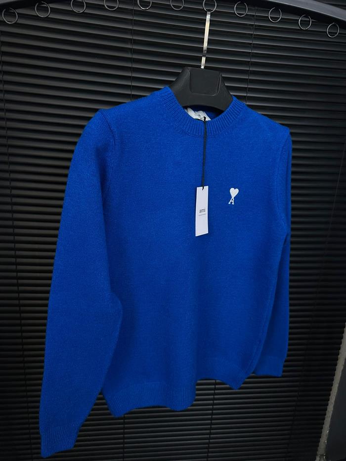 Nakış Logolu Yün Kazak