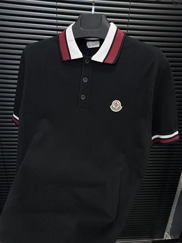 Nakış Armalı Şerit Detaylı Yakalı Triko T-Shirt - Ekru