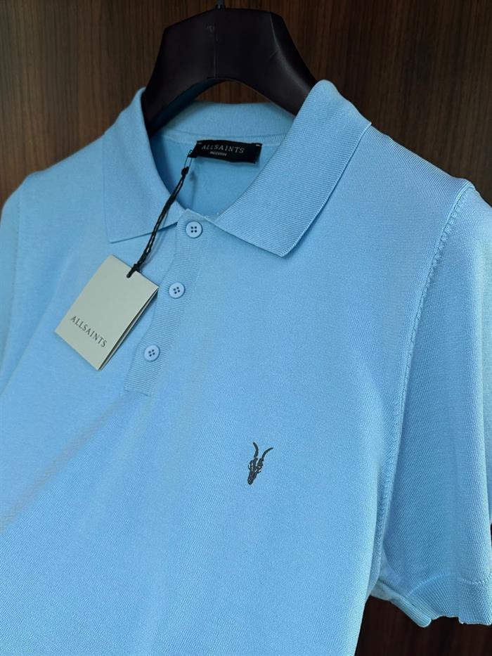 Nakış Logolu Yakalı Triko T-Shirt
