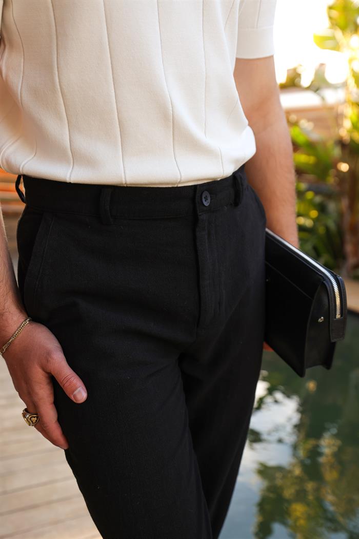 Nakış Logolu Yakalı Triko T-Shirt