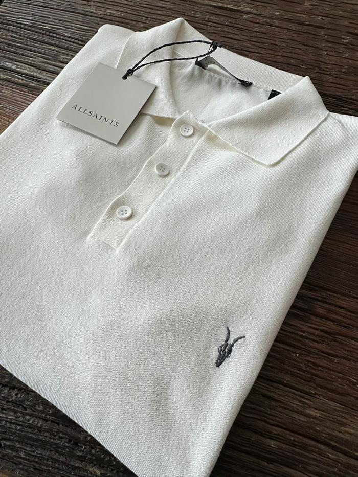 Nakış Logolu Yakalı Triko T-Shirt