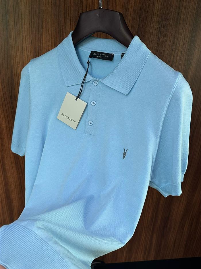Nakış Logolu Yakalı Triko T-Shirt