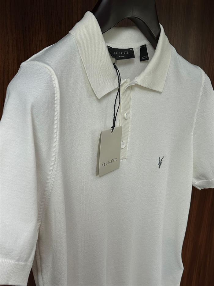 Nakış Logolu Yakalı Triko T-Shirt