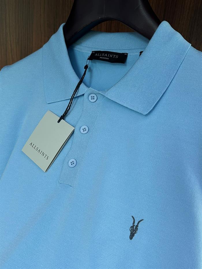 Nakış Logolu Yakalı Triko T-Shirt