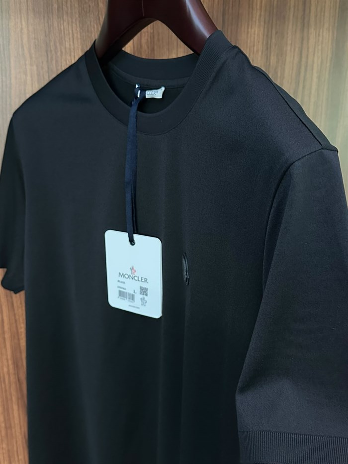 Tonaton Logolu Bisiklet Yaka Triko T-Shirt