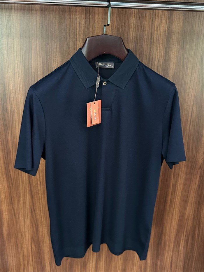 Yaka Detaylı Triko T-Shirt
