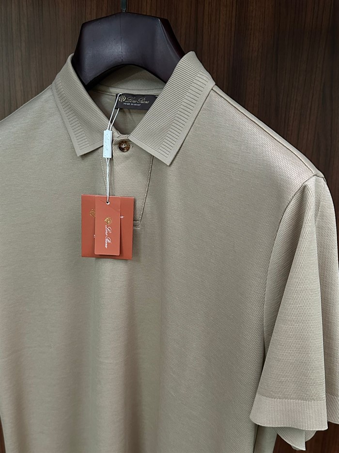 Yaka Detaylı Triko T-Shirt
