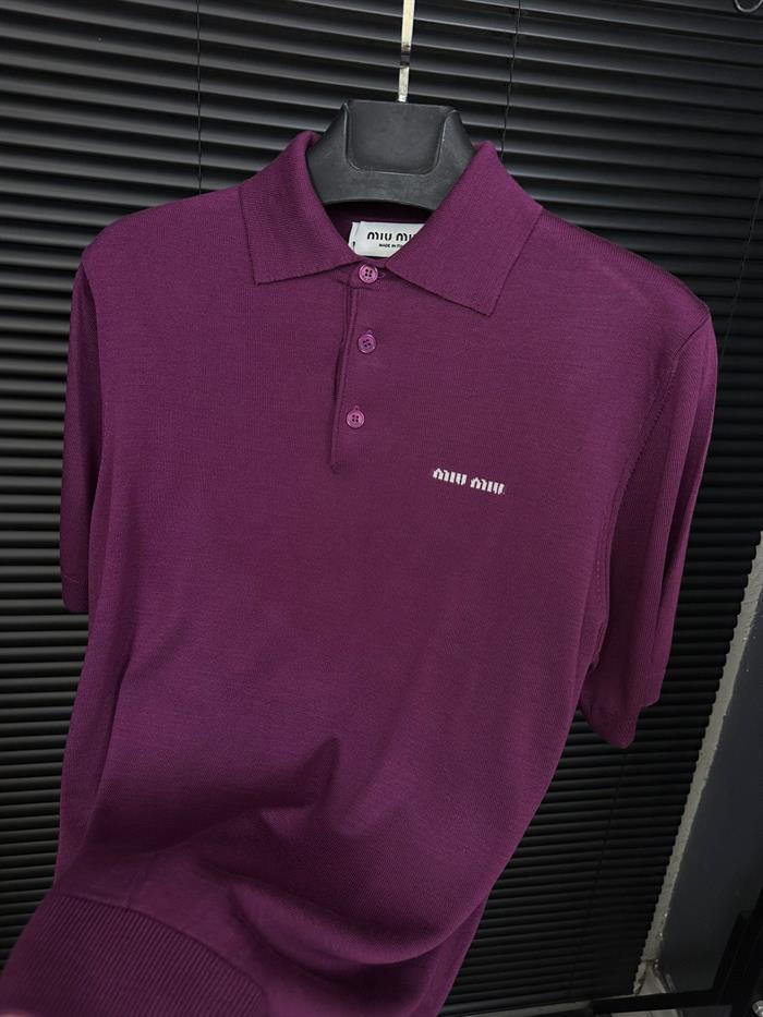 Dijital Baskılı Triko Yakalı T-Shirt