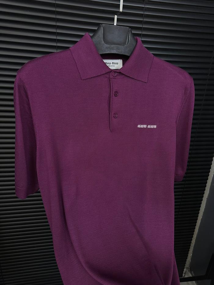 Dijital Baskılı Triko Yakalı T-Shirt