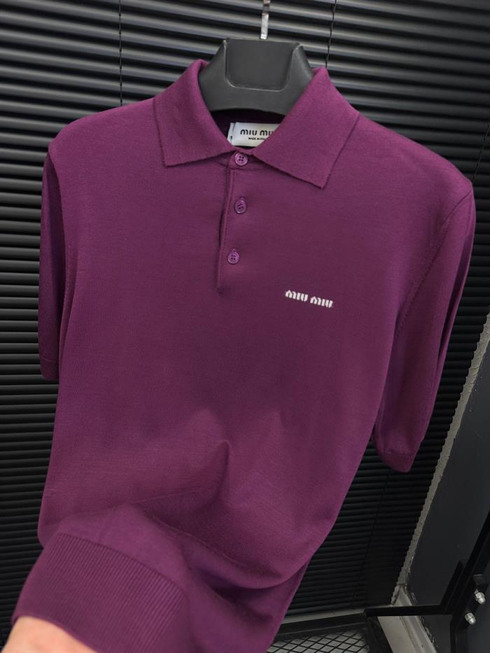 Dijital Baskılı Triko Yakalı T-Shirt