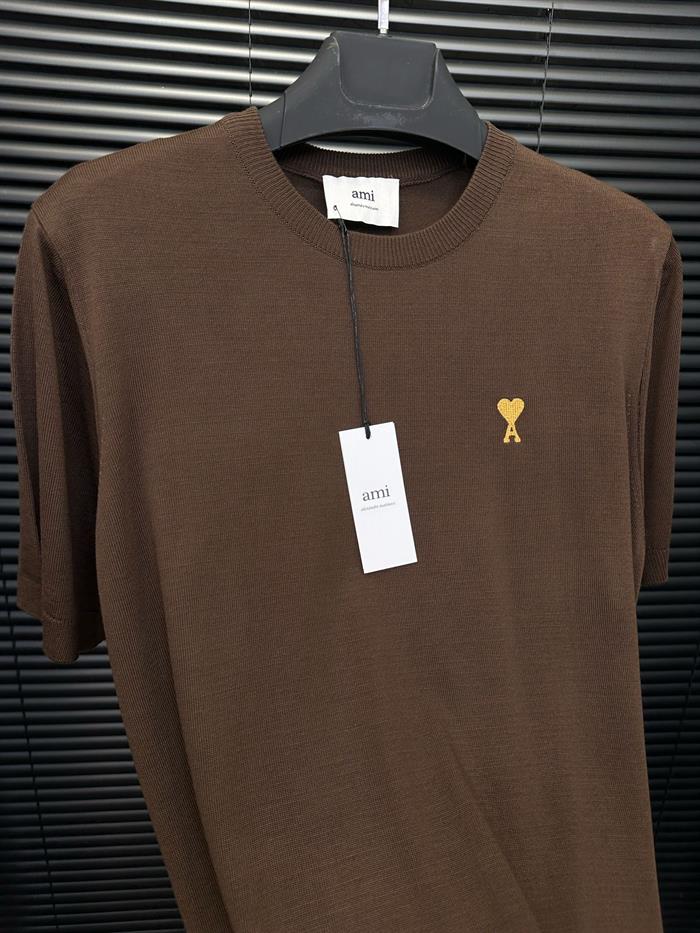 Nakış Logo Detaylı Triko T-Shirt