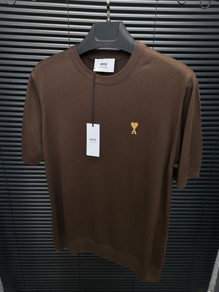 Nakış Logo Detaylı Triko T-Shirt