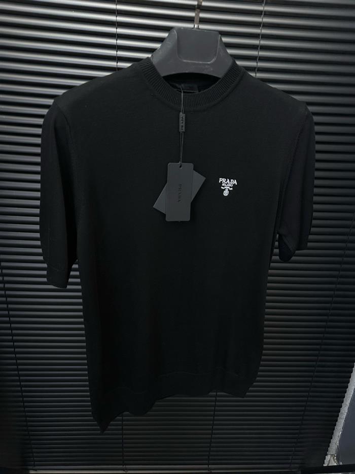 Nakış Logolu Triko T-Shirt