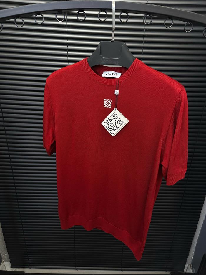 Nakış Logolu Triko T-Shirt