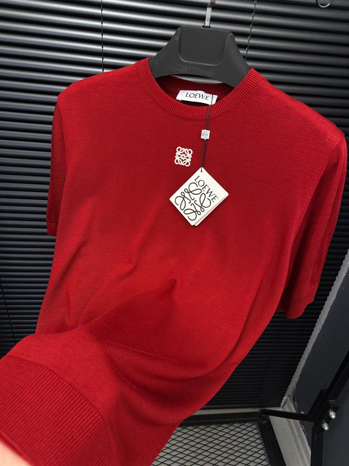 Nakış Logolu Triko T-Shirt