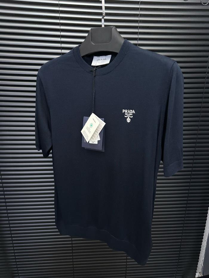 Nakış Logolu Triko T-Shirt