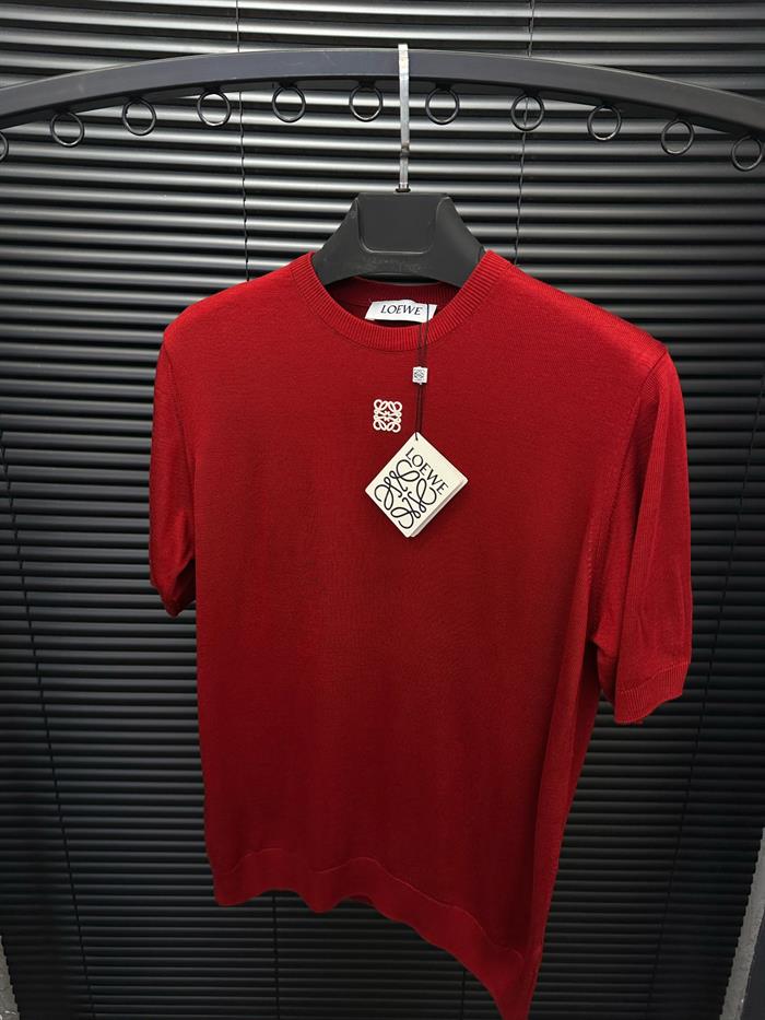 Nakış Logolu Triko T-Shirt