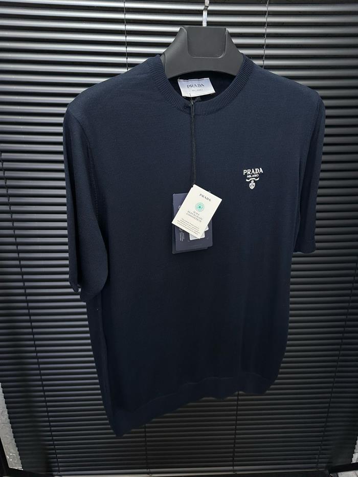 Nakış Logolu Triko T-Shirt