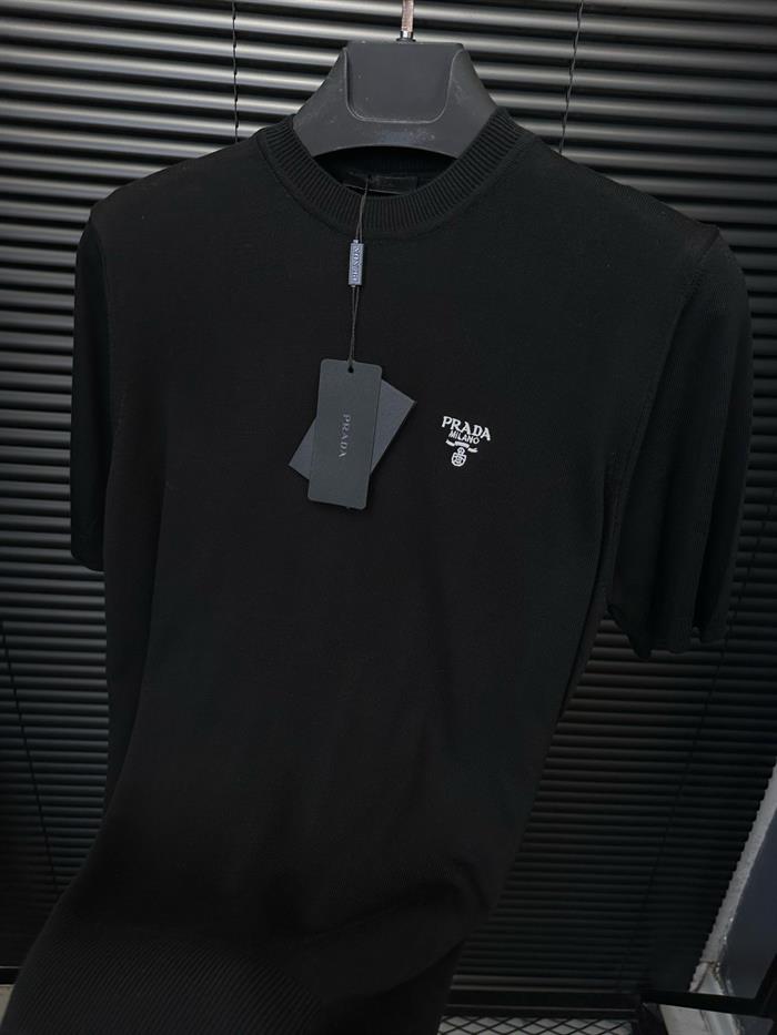 Nakış Logolu Triko T-Shirt