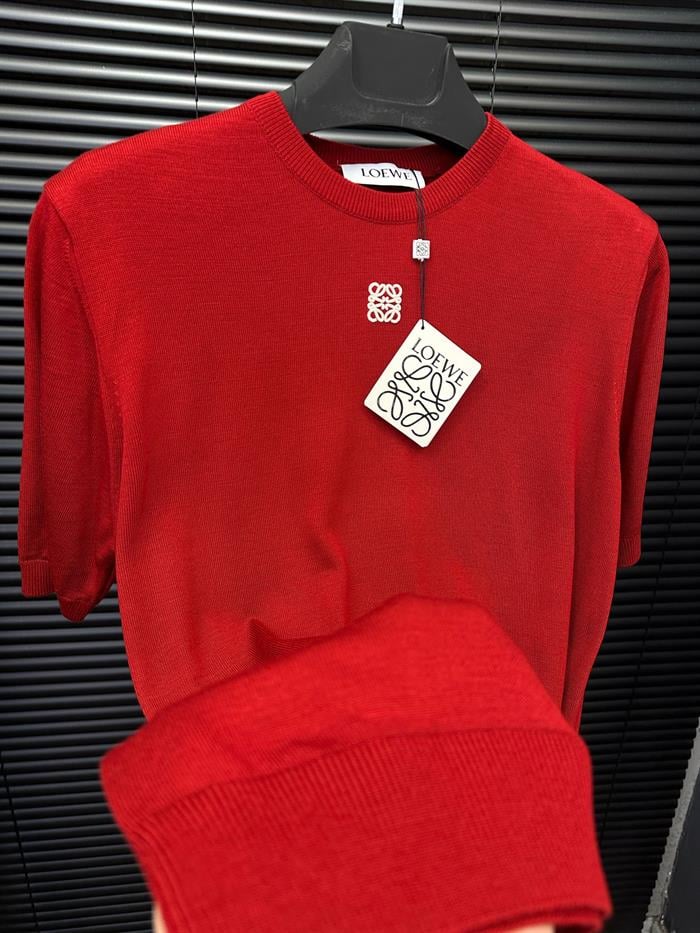 Nakış Logolu Triko T-Shirt