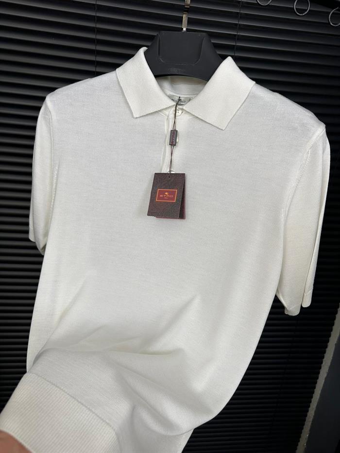 Triko Yakalı T-Shirt