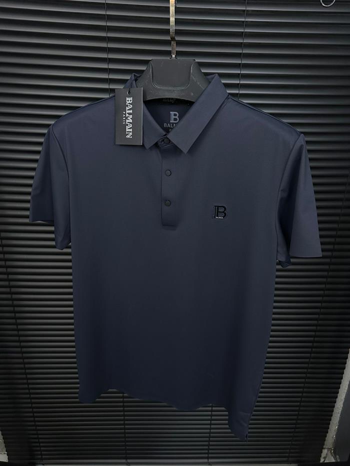 Kabartma Marka Logolu Yakalı T-Shirt