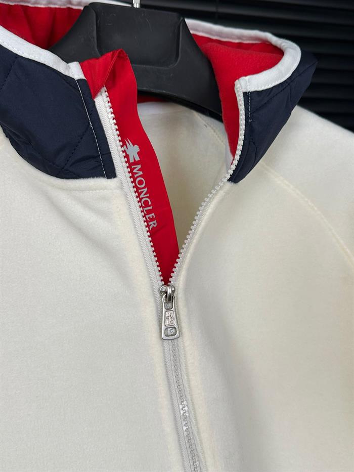 Kapşonlu Yarım Fermuarlı Polar Sweatshirt