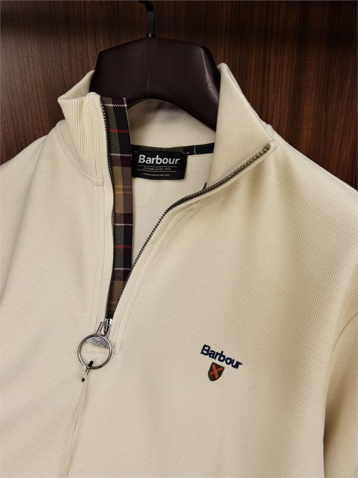 Nakış Logolu Yama Detaylı Yarım Fermuarlı Selanik Sweatshirt