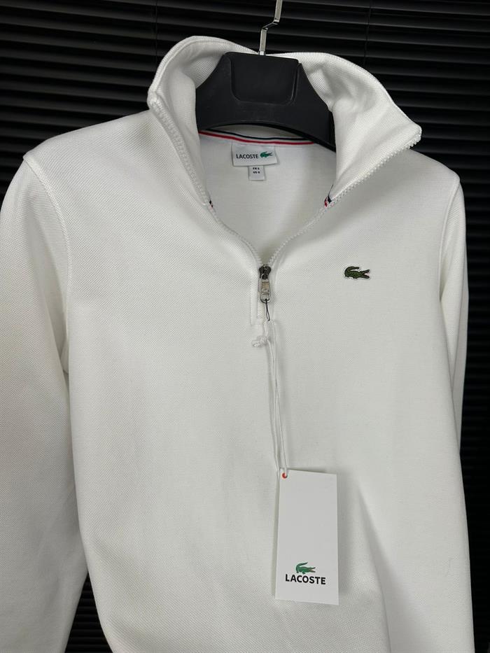 Nakış Logolu Yarım Fermuarlı Sweatshirt