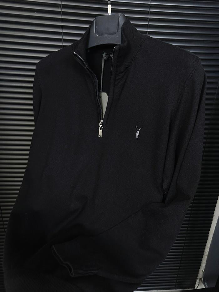 Nakış Logolu Yarım Fermuar Swetahirt