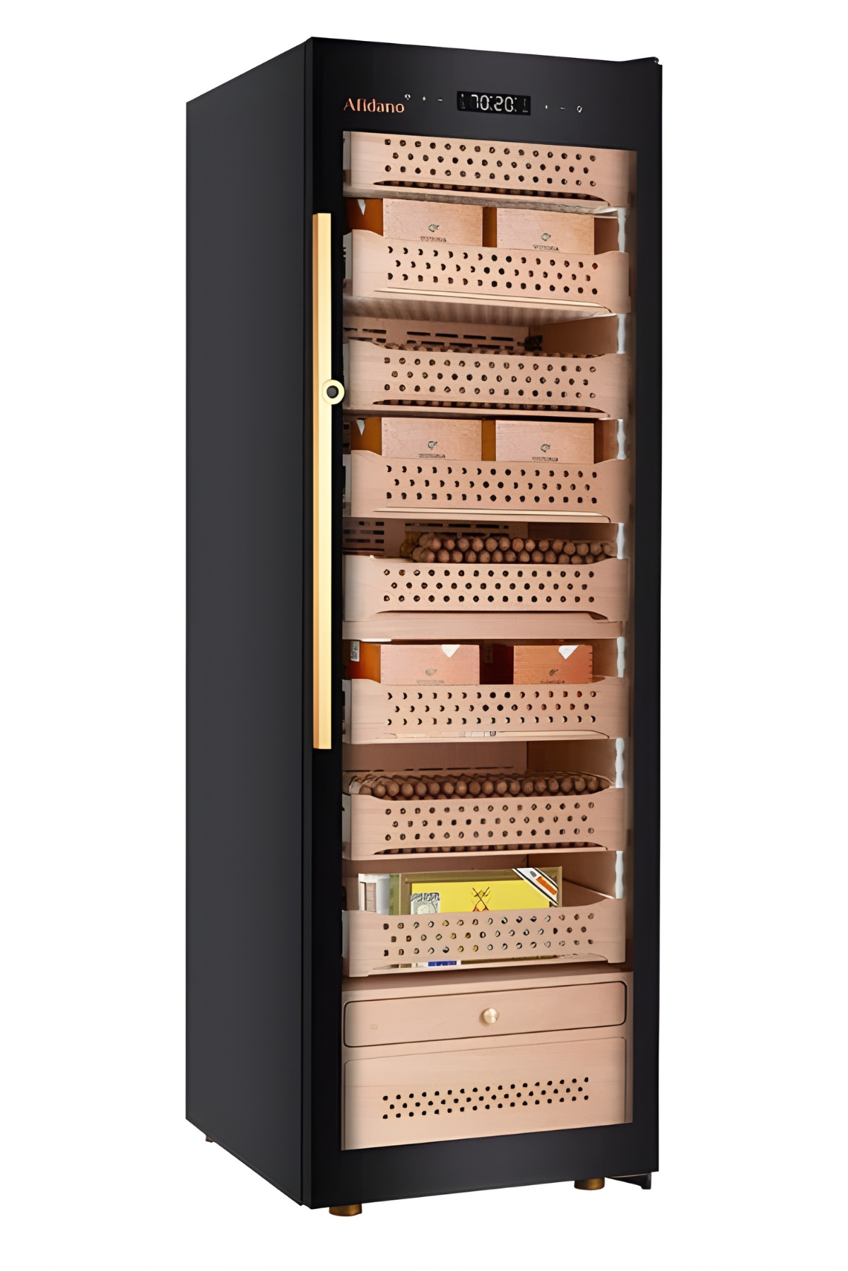 Afidano Humidor Puro Dolabı Siyah B8 2.ÖDEME Afidano-B8-SİYAHAFİDANO