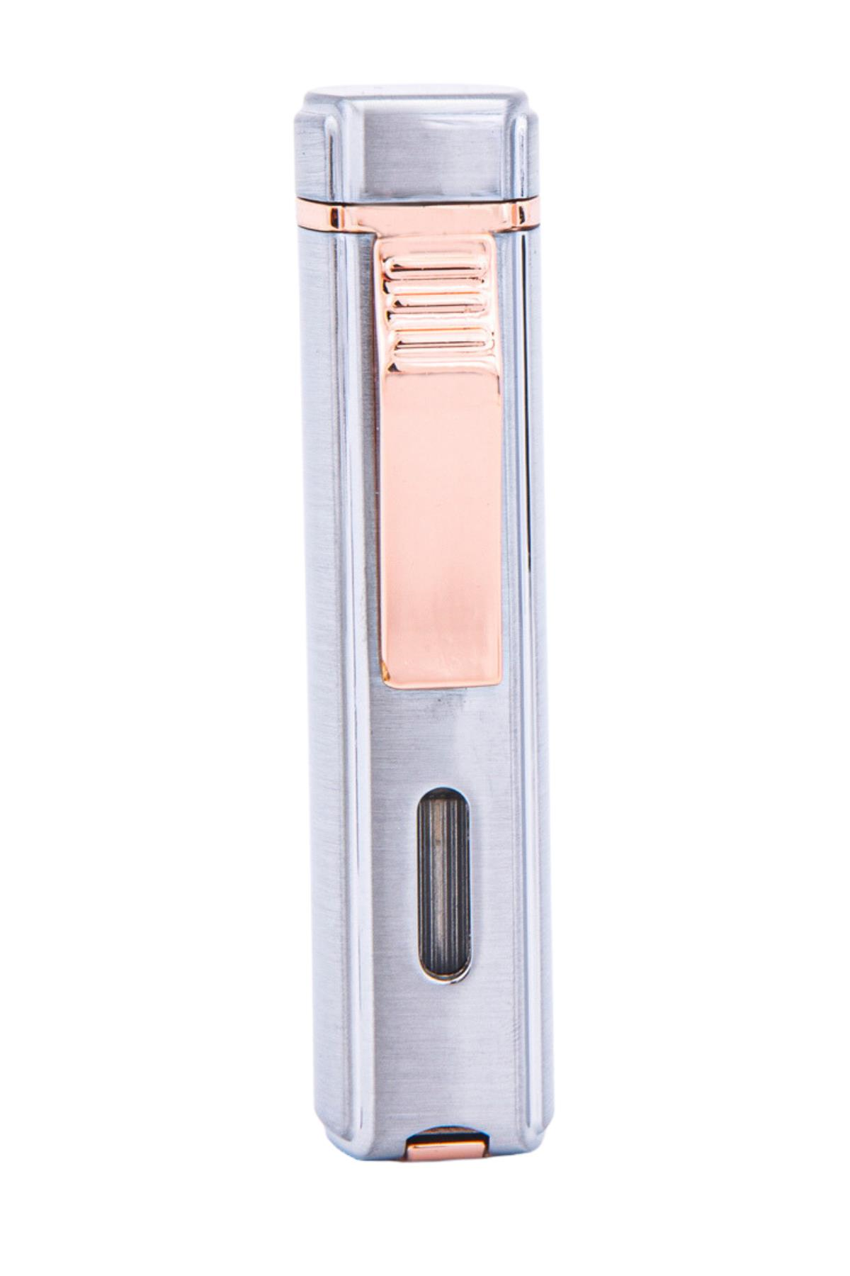 Parmida 3 Torch Pürmüz Gümüş Puro Çakmağı PCM0568