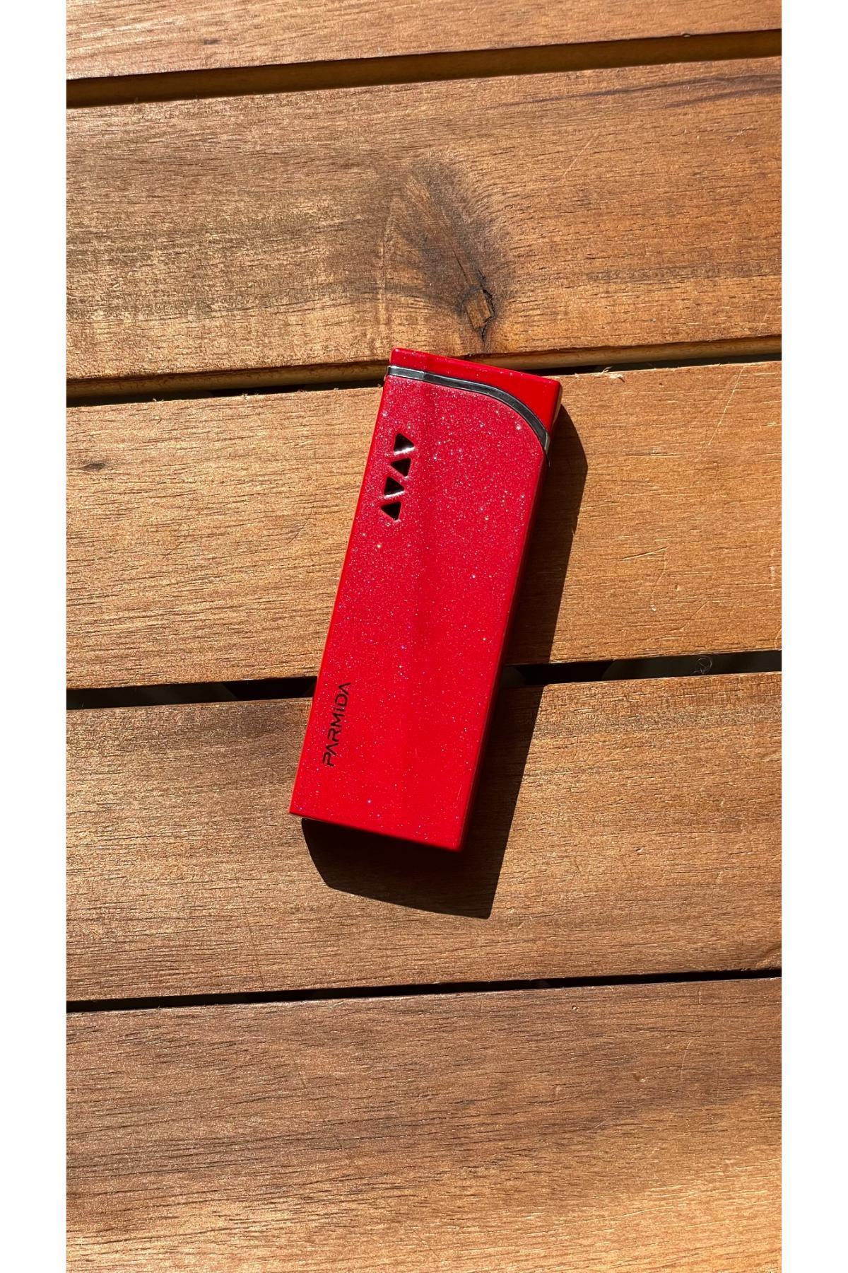Parmida Tek Torch Çakmak Kırmızı PCM0599